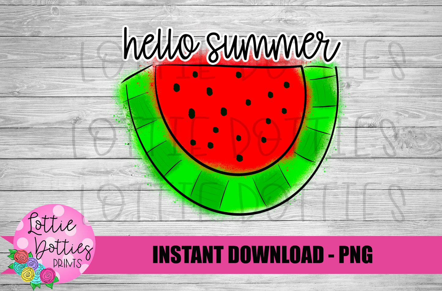 Watermelon Png - Watermelon Sublimation Design - Summer Sublimation Design - Digital Download