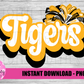 Tigers PNG - Tigers sublimation design - Digital Download