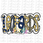 Leopards PNG - Leopards Sublimation - Digital Download Navy and Vegas Gold
