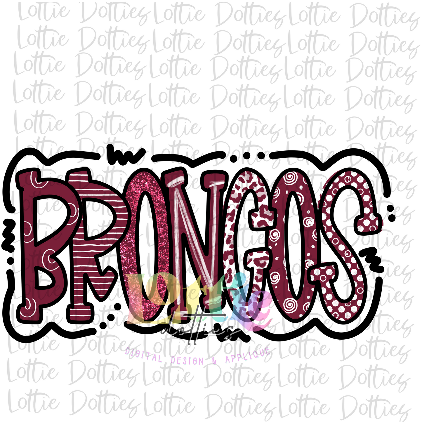 Broncos -  PNG   -  sublimation design - Digital Download