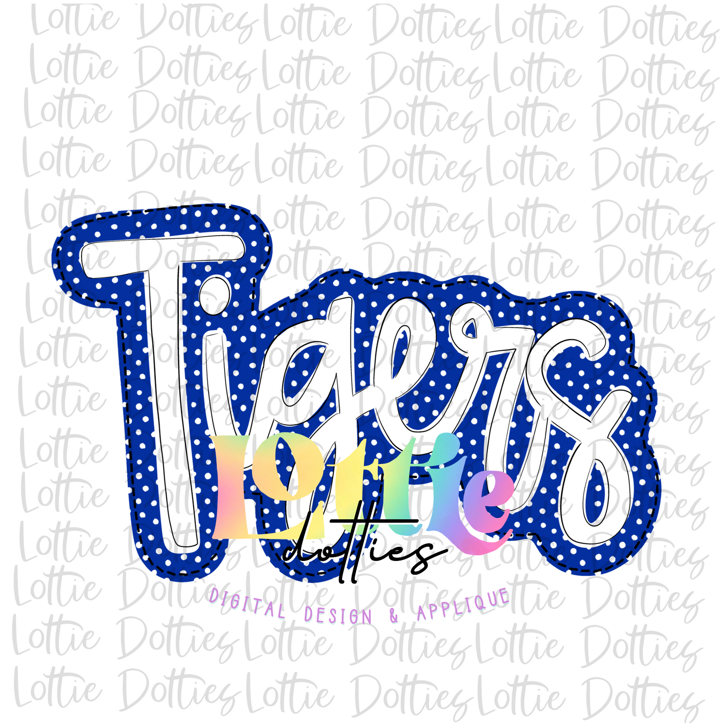 Tigers PNG - sublimation design - Digital Download - Royal and White