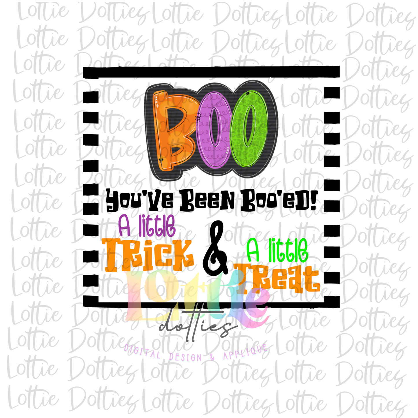 You’ve Been Booed PNG - Candygram PNG - Sublmation