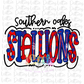 Southern Oaks Stallions PNG - Stallions sublimation design - Digital Download