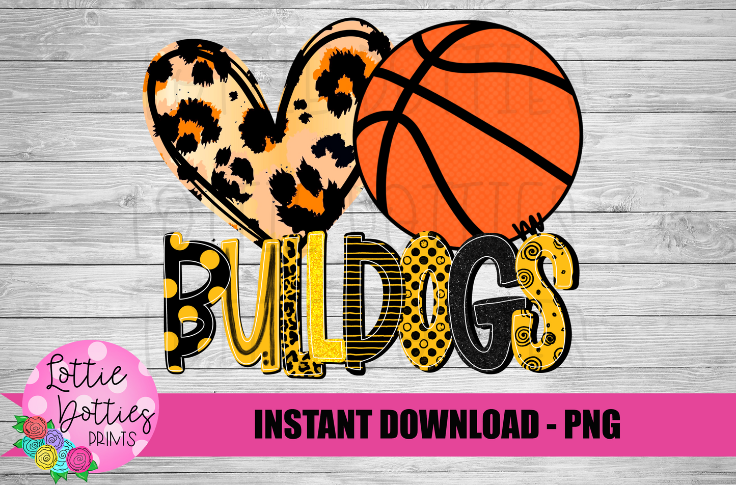 Bulldogs Basketball PNG - Bulldogs Sublimation design - Digital Download