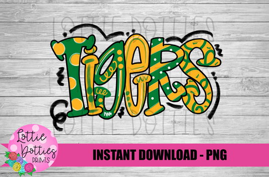 Tigers PNG - Tigers sublimation design - Digital Download