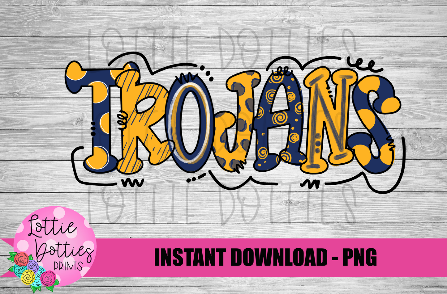 Trojans PNG - Trojans sublimation design - Digital Download