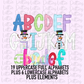 Snowman Alpha Pack - Winter Alphabet - Snowman Alpha Pack - Christmas Alpha Pack - Alphabet Clipart - Instant Download