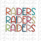 Raiders Football - PNG - Football - Sublimation design - Digital Download
