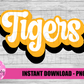 Tigers PNG - Tigers sublimation design - Digital Download