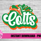 Colts PNG - Colts sublimation design - Digital Download