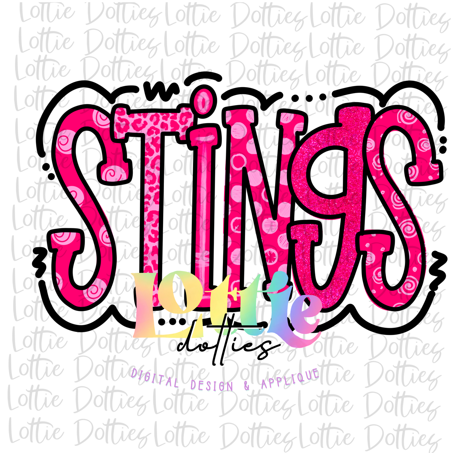 Stings PNG - Stings Sublimation - Digital Download