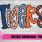 Tigers PNG - Tigers sublimation design - Digital Download