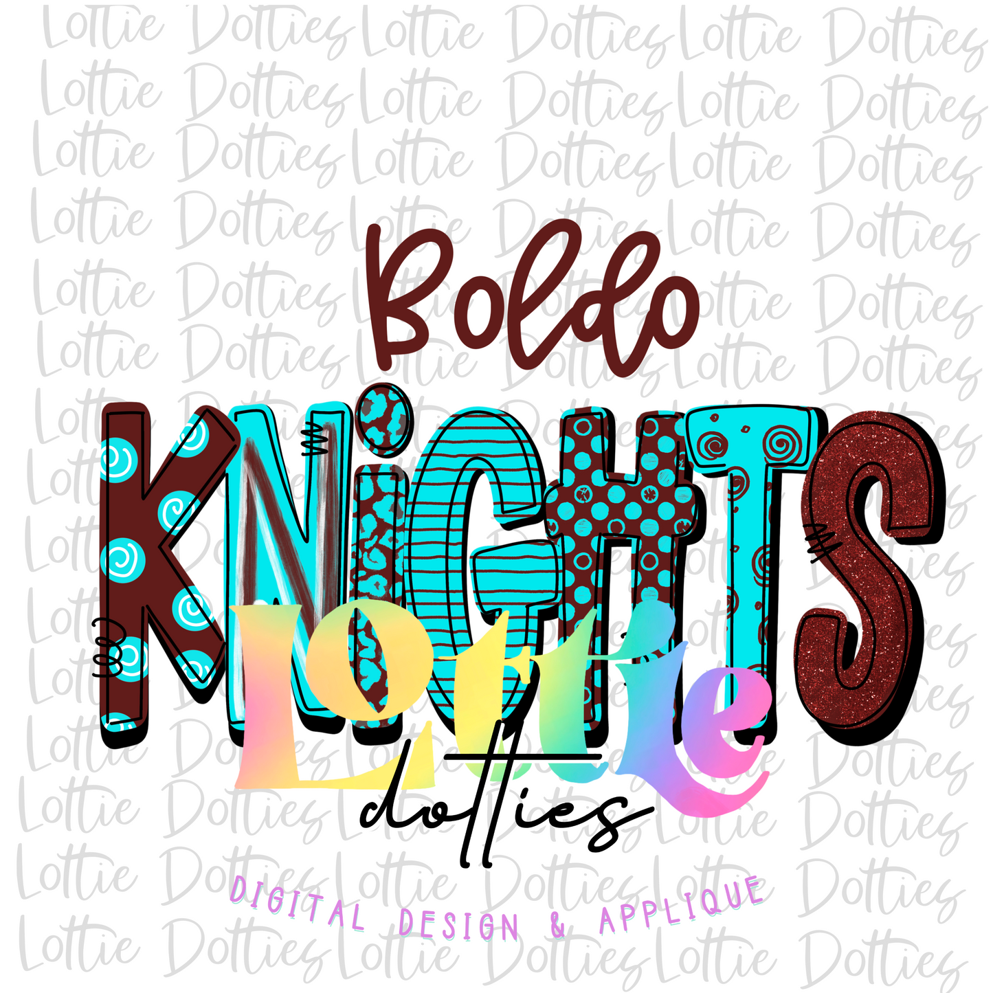 Knights PNG - Boldo Knights sublimation design - Digital Download