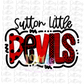 Sutton Little Devils Sublimation Design - Digital Download