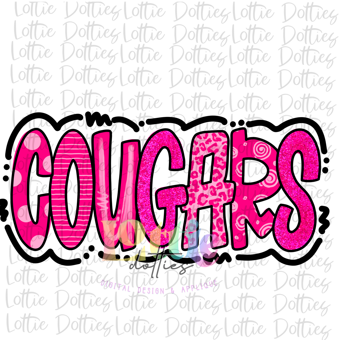 Cougars  Png - Sublimation Design - Cougars  Sublimation- Digital Download