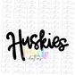 Huskies - PNG - sublimation design - Digital Download