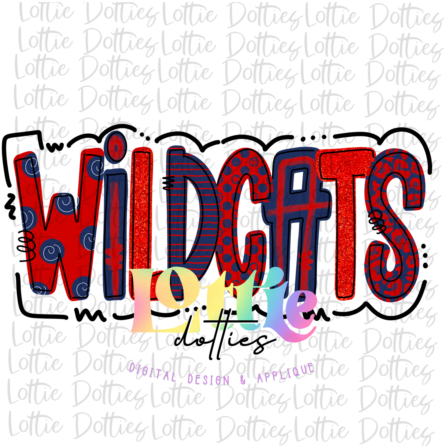 Wildcats  PNG - Wildcats -  sublimation design - Digital Download