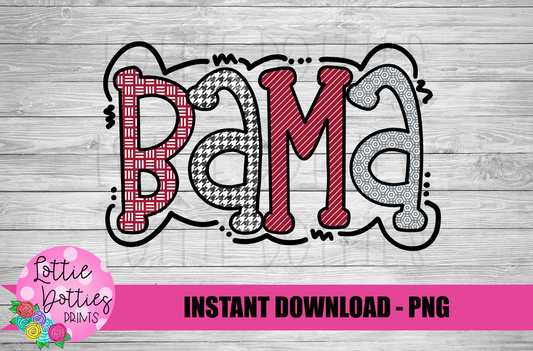 Alabama PNG | Alabama Sublimation design | Digital Download