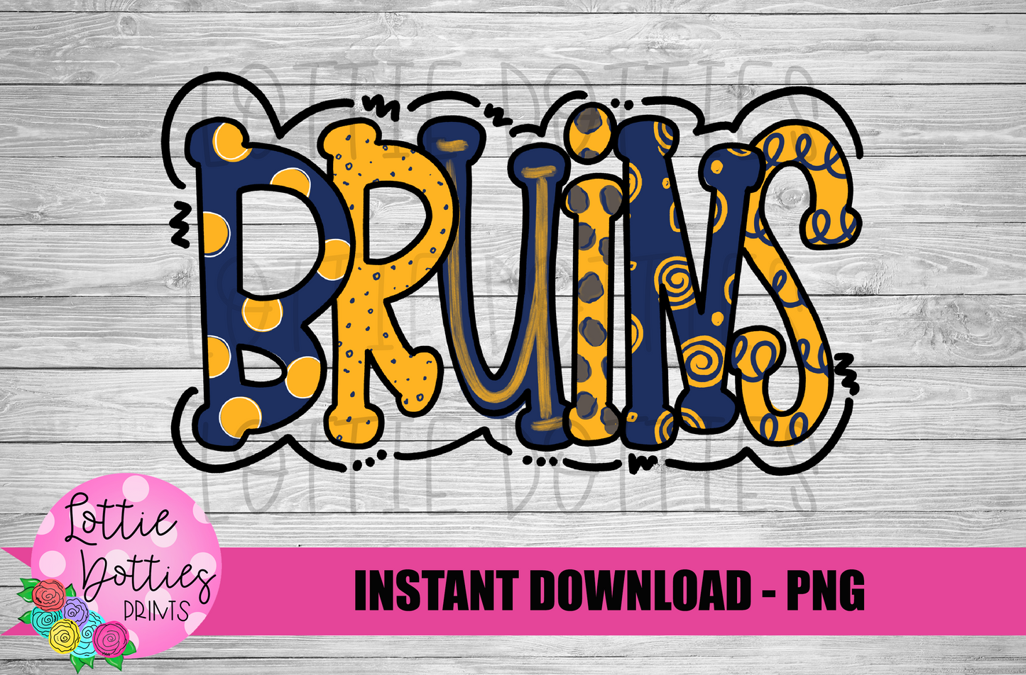 Bruins  PNG - Bruins- Sublimation design - Digital Download