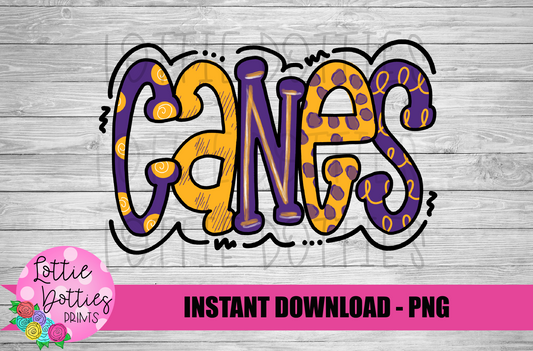 Canes PNG - Hurricanes sublimation design - Digital Download