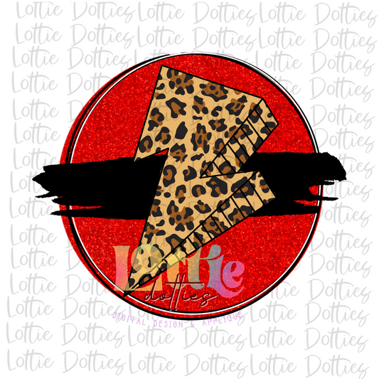 Red and Black Circle Design PNG - Red and Black - Digital Download