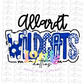 Wildcats  PNG - Wildcats -  sublimation  - Digital Download - Royal Blue and White