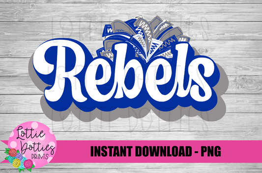 Rebels PNG - Rebels PNG - Instant Download - Digital Download - Rebels Sublimation Design