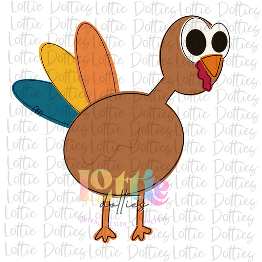 Turkey Boy Png - Thanksgiving Sublimation Design- Digital Download