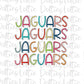 Jaguars - PNG - Sublimation design - Digital Download