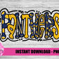 Panthers  PNG - Panthers Sublimation  - Digital Download