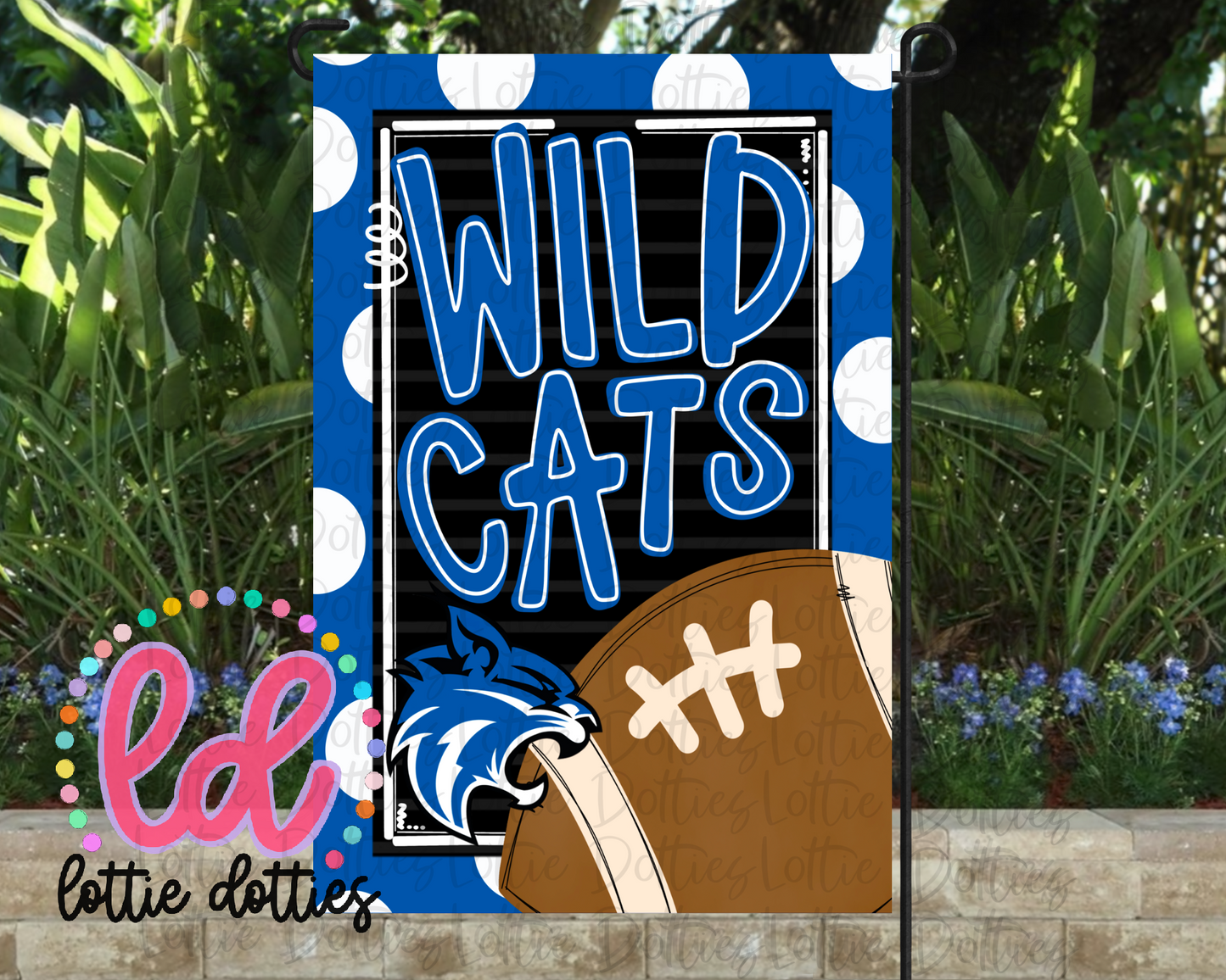 Wildcats Flag PNG - Wildcats Sublimation design - Digital Download