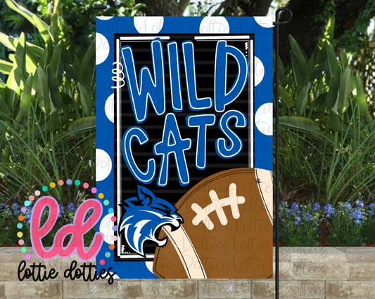 Wildcats Flag PNG - Wildcats Sublimation design - Digital Download