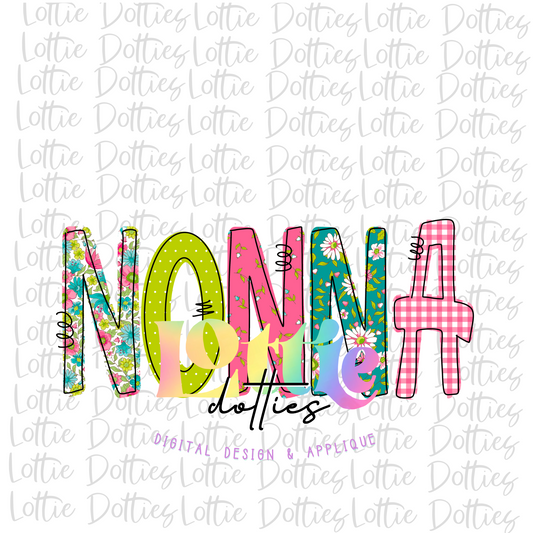 Nonna Png - Sublimation File - Digital Download - Mother’s Day