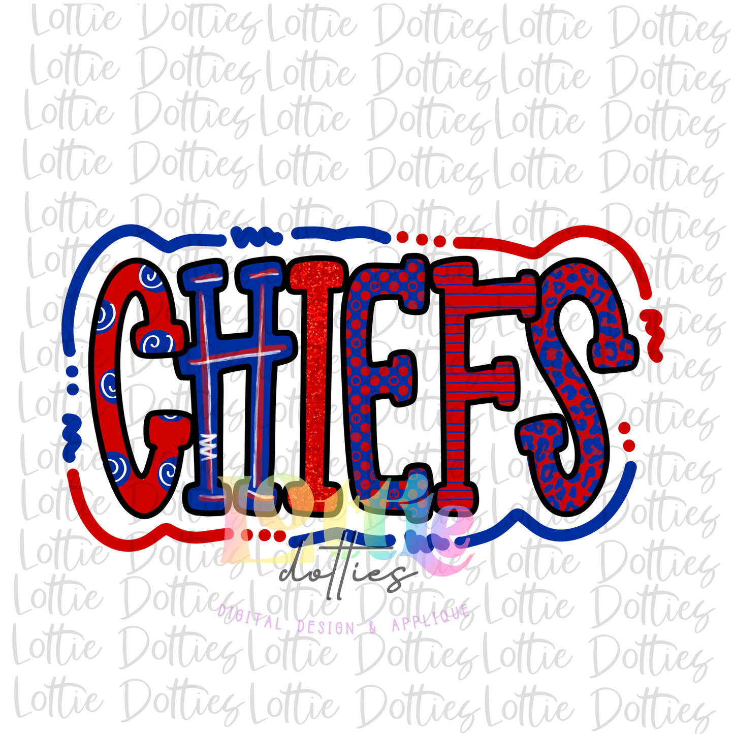 Chiefs - PNG   - Instant Download - Digital Download - Sublimation Design