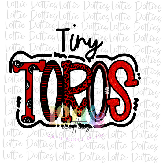 Tiny Toros PNG - Toros - Sublimation - Digital Download