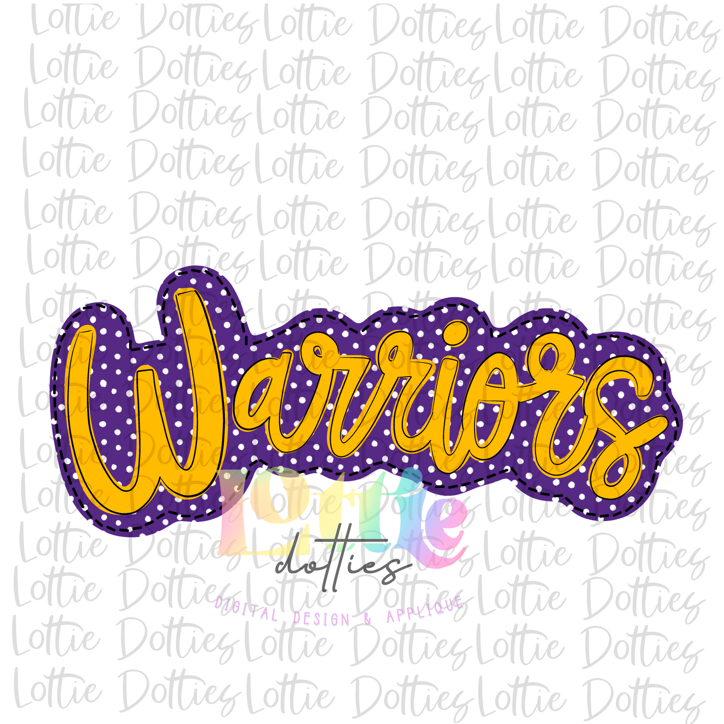 Warriors Purple and Gold - PNG - sublimation design - Digital Download