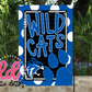 Wildcats Flag PNG - Wildcats Sublimation design - Digital Download