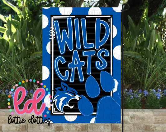 Wildcats Flag PNG - Wildcats Sublimation design - Digital Download