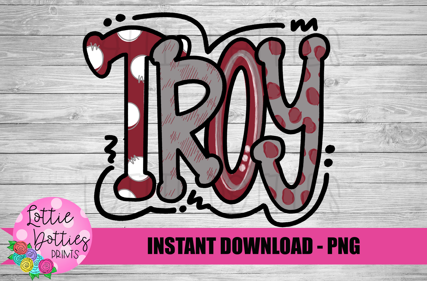 Troy PNG - Sublimation - Digital Design