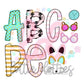Kitty Cat Alphabet - Build your own Kitty Alpha Pack - Alphabet Clipart - Instant Download