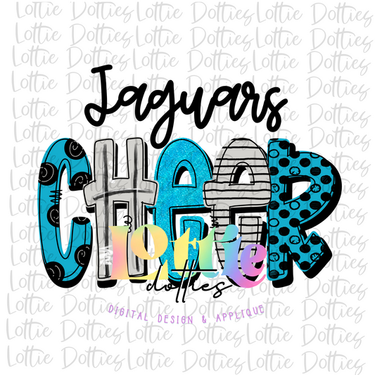 Jaguars Cheer  PNG -  Jaguars sublimation design - Digital Download