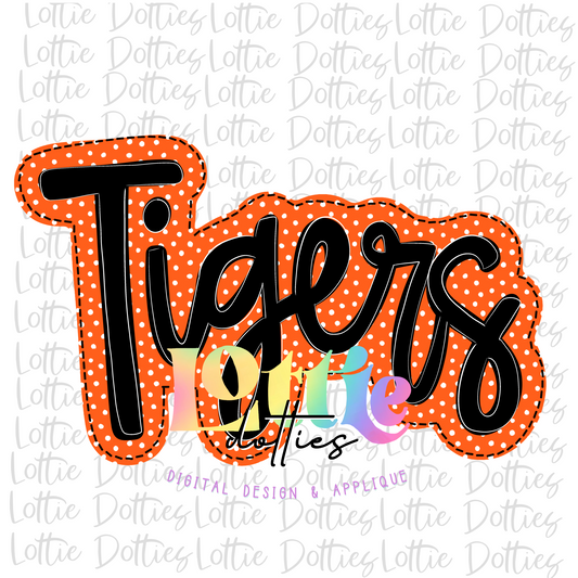 Tigers PNG - Tigers sublimation design - Digital Download Orange and Black