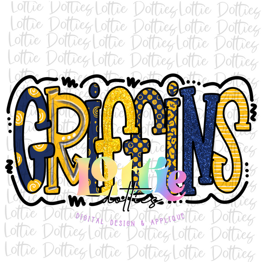 Griffins PNG - Griffins Sublimation - Mascot