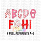 Dotty Valentine Alpha - Alpha Pack - Alphabet Clipart - Instant Download  - Alpha Pack