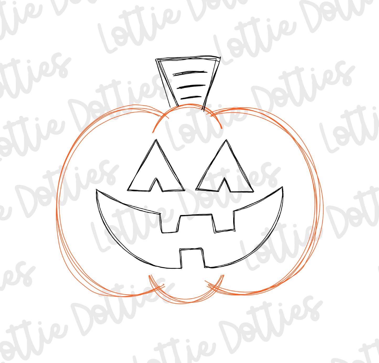 Sketch  Jack o lantern Png - Pumpkin Png - Halloween Sublimation- Digital Download