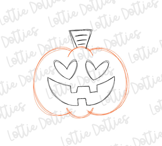 Sketch  Jack o lantern Png - Pumpkin Png - Halloween Sublimation- Digital Download