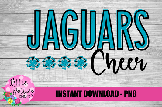 Jaguars Cjeer  PNG -  Jaguars  sublimation design - Digital Download