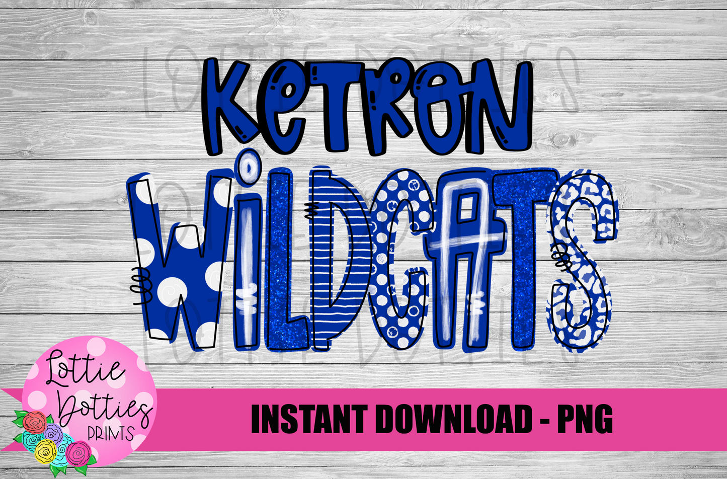 Ketron Wildcats  PNG - Wildcats -  sublimation design - Digital Download