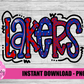Lakers PNG - Lakers Sublimation - Digital Download