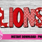 Lions PNG - Lions -  sublimation design - Digital Download